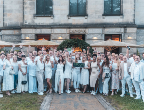 WECON Netzwerk Get together in white